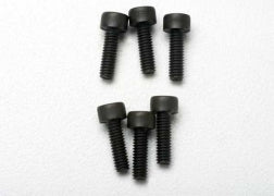 Traxxas 3965 Caphead Screws 2.5x8mm (6): Slash
