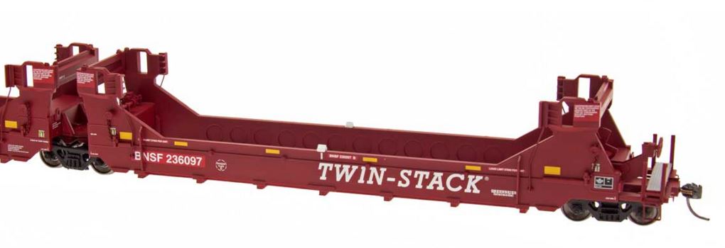 InterMountain 47616 HO BNSF Gunderson Twin Stack Five Unit Set
