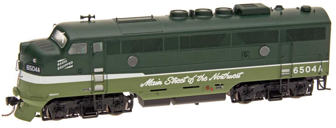 InterMountain 49112S HO NP EMD F3A Diesel Locomotive with LokSound & DCC