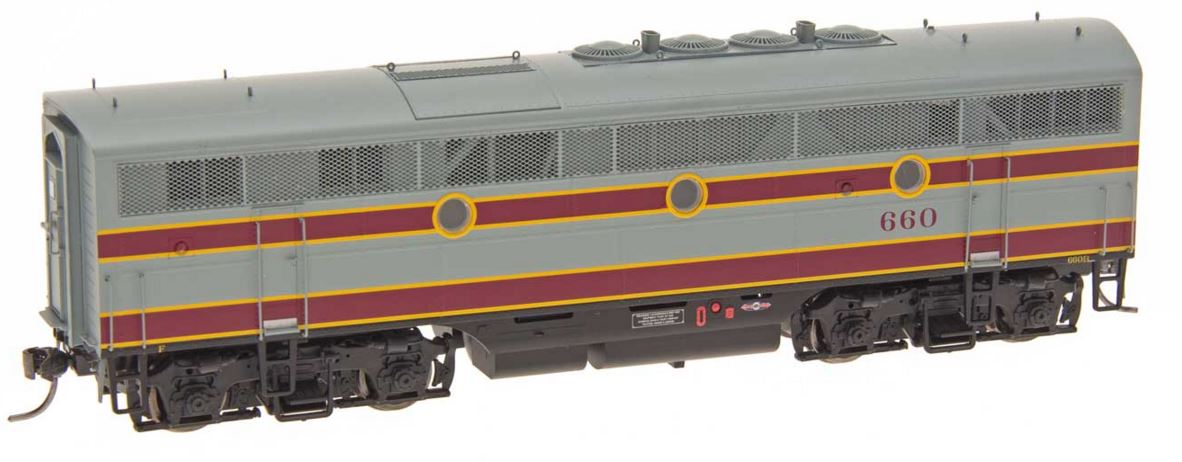 InterMountain 49636S HO DL&W EMD F3B Diesel Locomotive with LokSound & DCC
