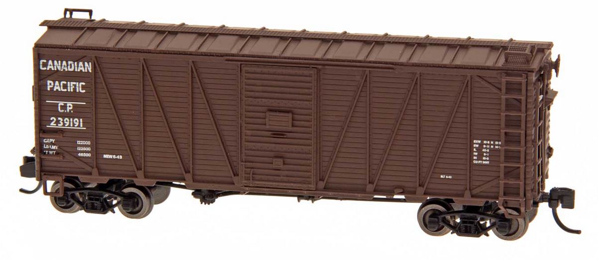 InterMountain 66075 N CP 40' War Emergency Single-Sheathed Wood Boxcar