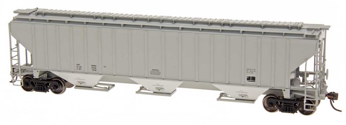 InterMountain 45286 HO Data Only PS2CD 4750 Cubic Foot 3-Bay Covered Hopper Car