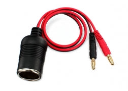 Traxxas 2980 12-Volt Adapter Female to Bullet Connectors