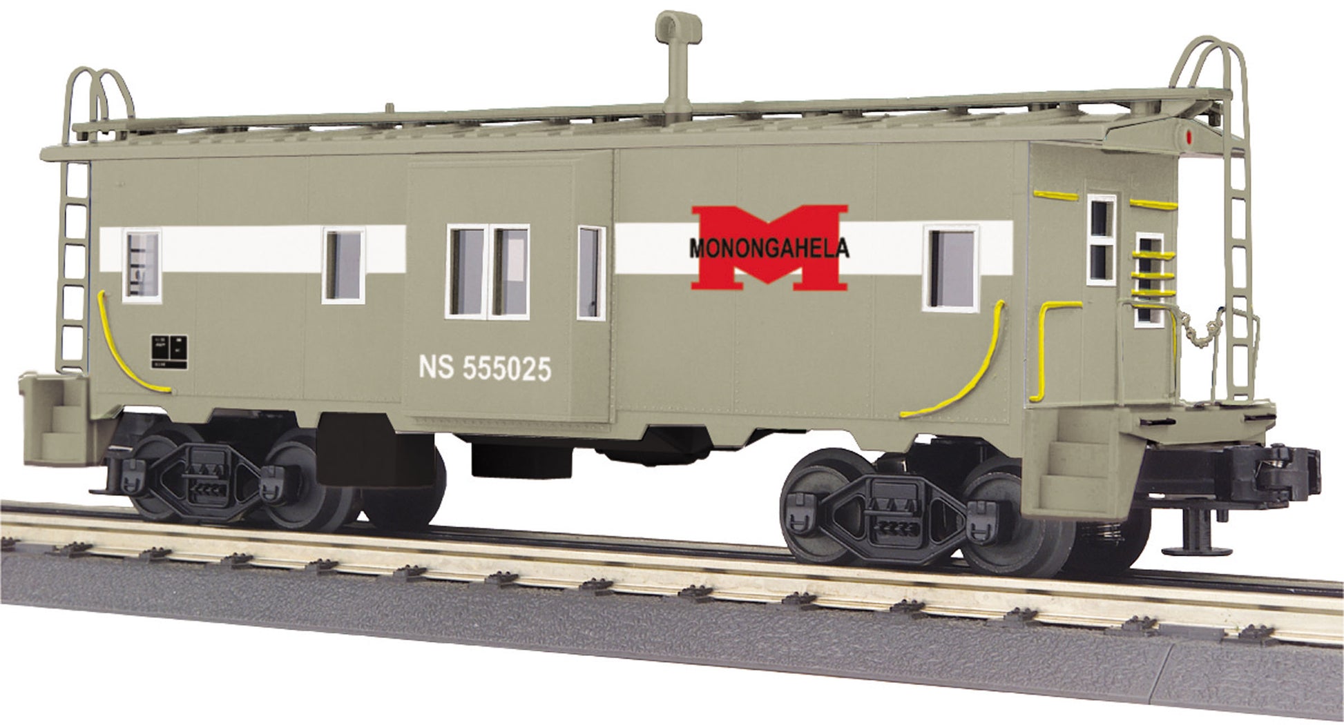 MTH 30-77250 O Norfolk Southern Bay Window Caboose - 3-Rail - RailKing® #555025
