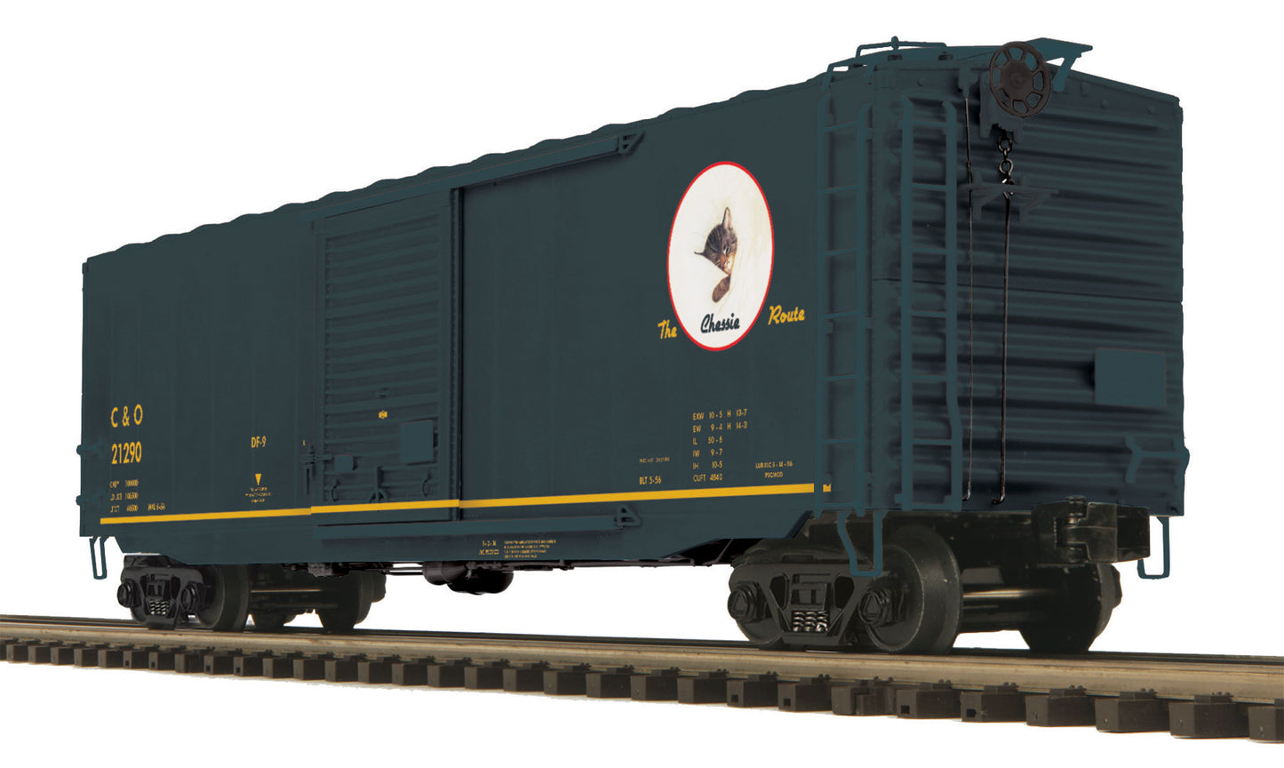 MTH 20-93665 O Chesapeake & Ohio 50' PS-1 Boxcar w/ Youngstown Door 3-Rail