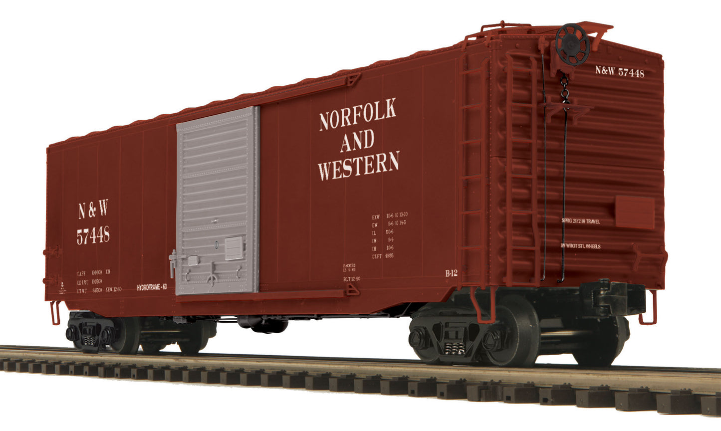 MTH 20-93668 O Norfolk & Western 50' PS-1 Boxcar w/ Youngstown Door 3-Rail
