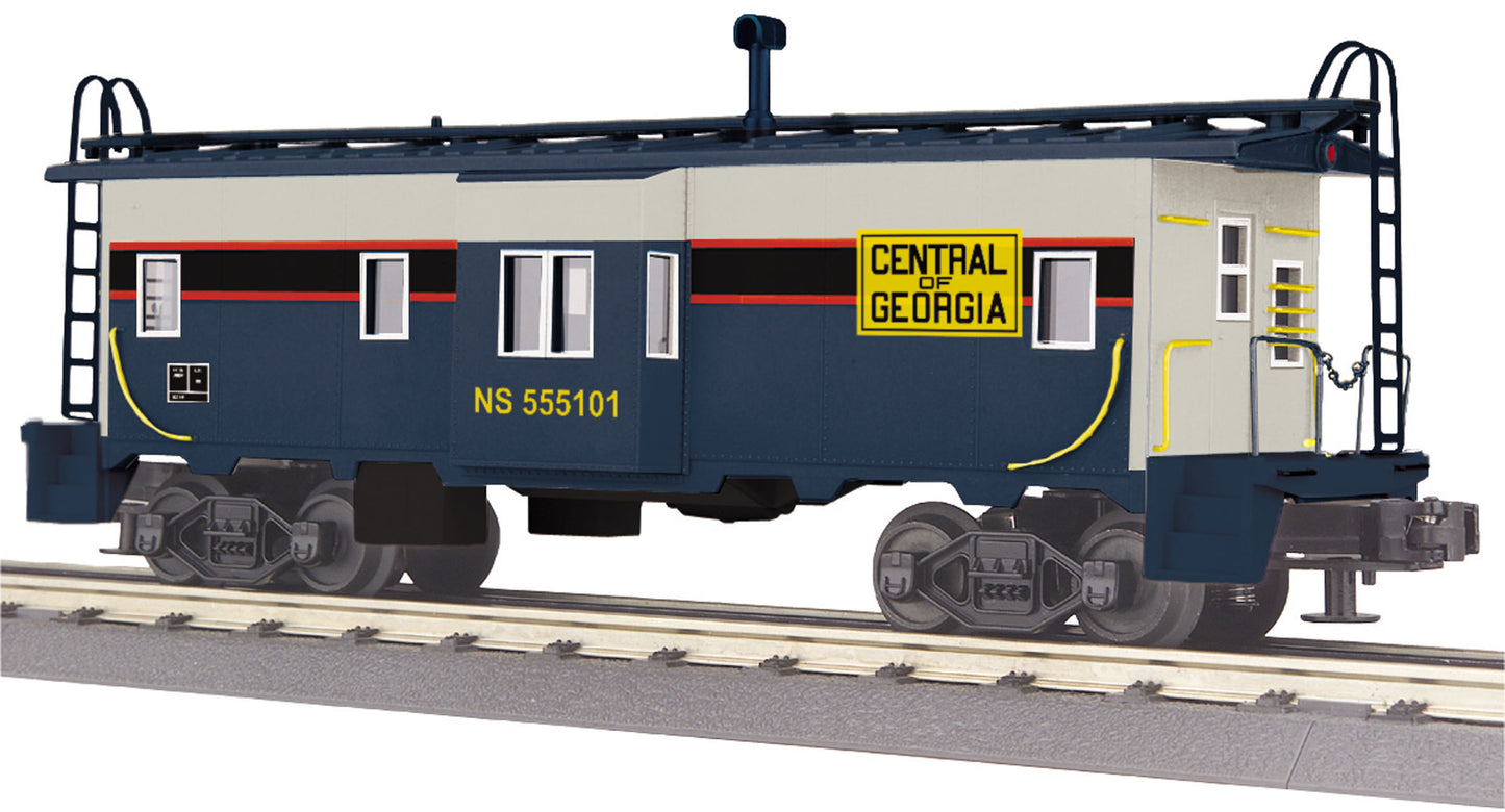 MTH 30-77248 O Norfolk Southern Bay Window Caboose - 3-Rail - RailKing® #555101