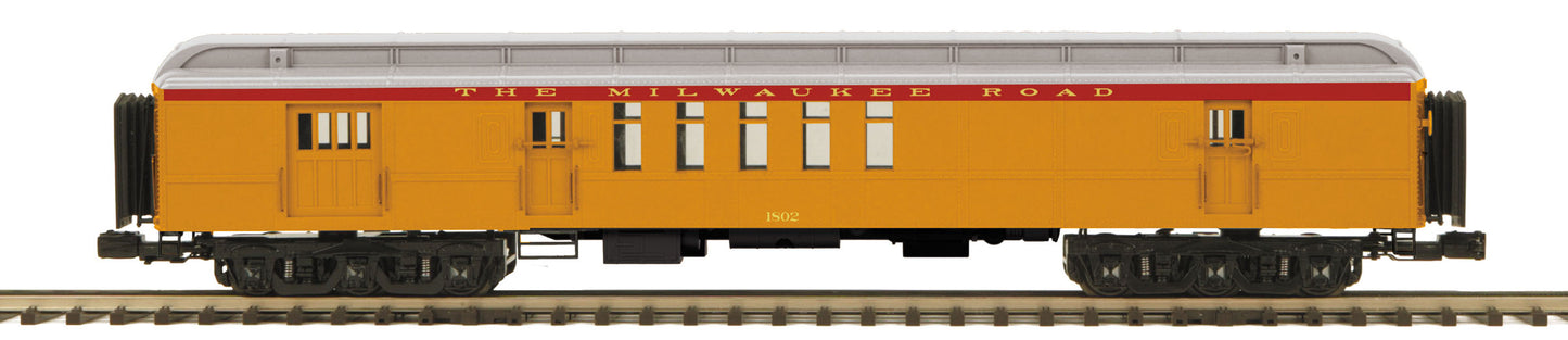 MTH 20-42022 O Milwaukee Road 70' Madison Heavyweight Railway Post Office 3-Rail