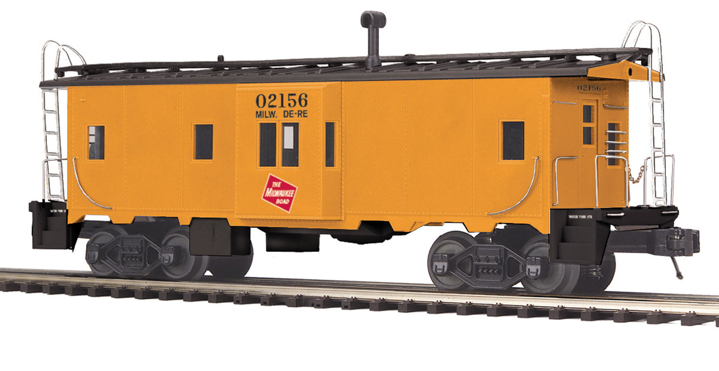 MTH 20-91567 O Gauge Milwaukee Road Bay Window Caboose #02150