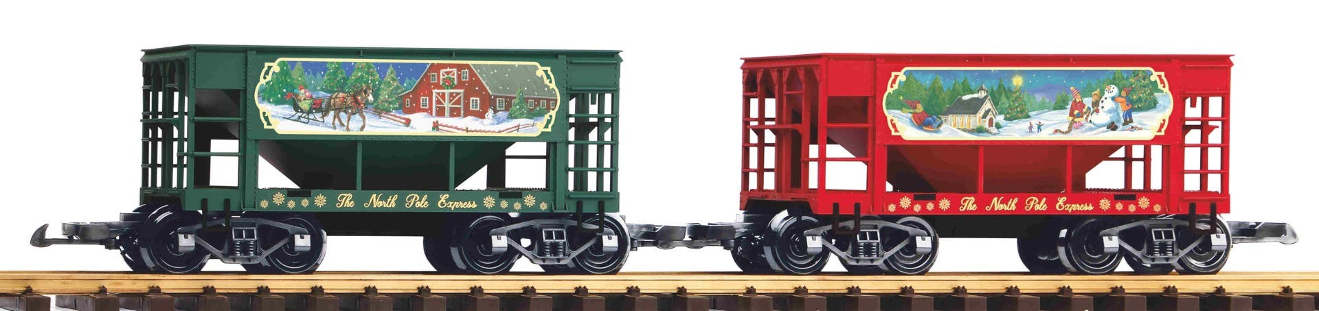 Piko 38915 G North Pole Express Ore Car (Pack of 2)