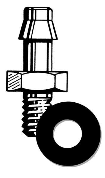 Dubro 539 8-32 Pressure Fitting