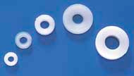 Dubro 635 #4 Nylon Flat Washer (Pack of 8)