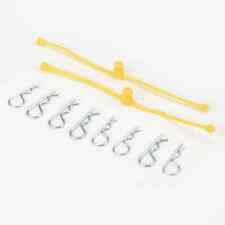 Dubro 2247 Yellow Body Klip Retainers (Pack of 2)