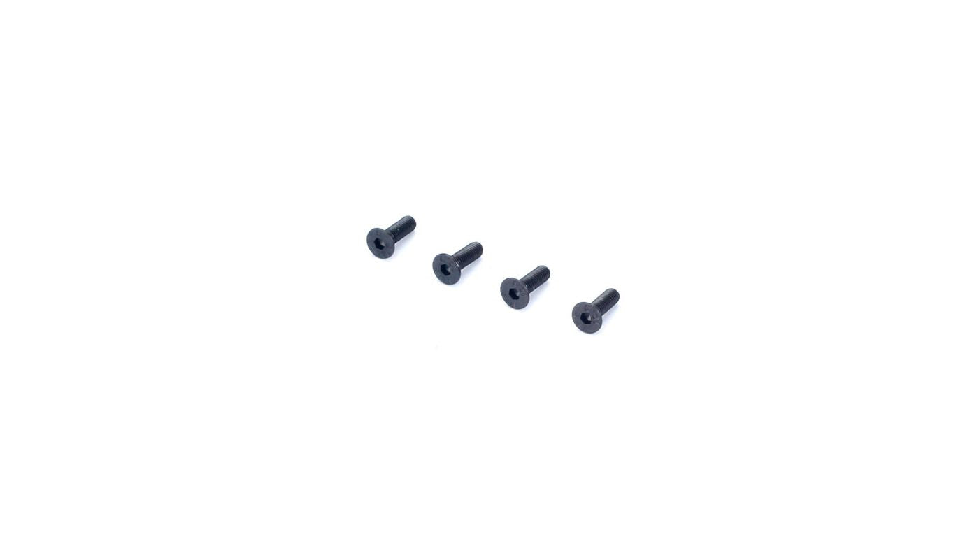 Dubro 2287 3x10mm Flat Head Socket Screws