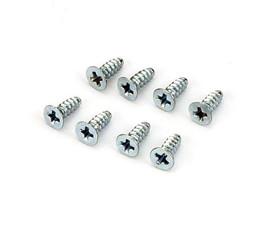 Dubro 2296 3x8mm Flat Head Self-Tap Screws