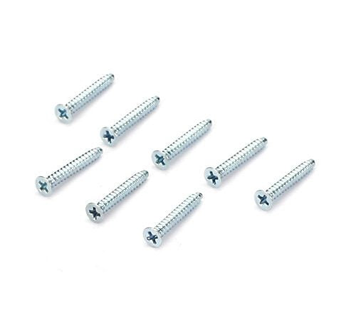 Dubro 2298 3x12mm Flat Head Self-Tap Screws (8)