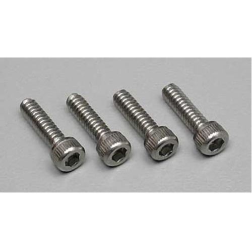 Dubro 3119 6-32x1/2 Stainless Steel Socket Head Cap Screws (Pack of 4)