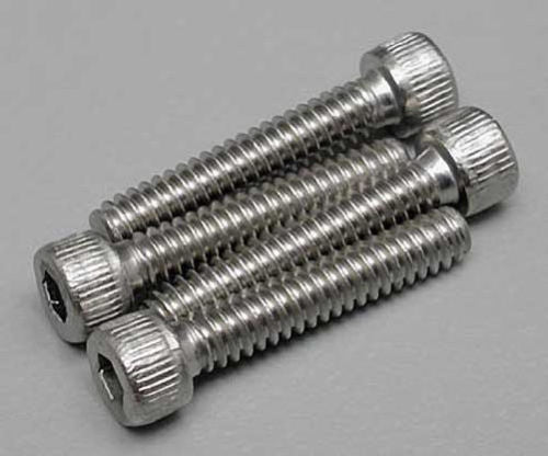 Dubro 3120 6-32x3/4 Stainless Steel Socket Head Cap Screws (Pack of 4)
