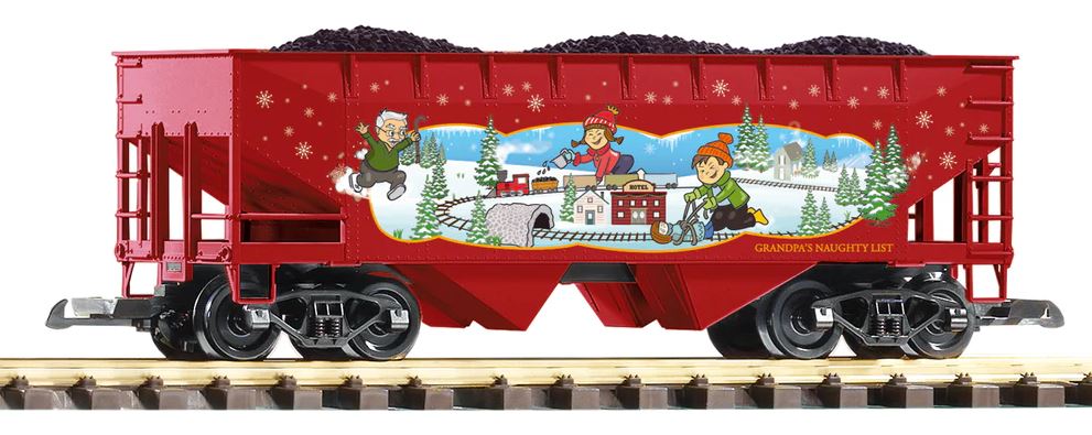 Piko 38930 G Grandpa's Naughty List Hopper Car