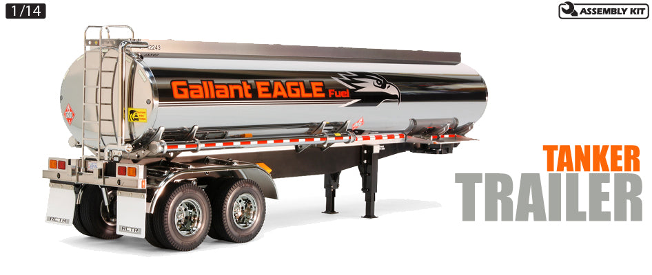 Tamiya 56333 1:14 Gallant Eagle Fuel Tanker Trailer