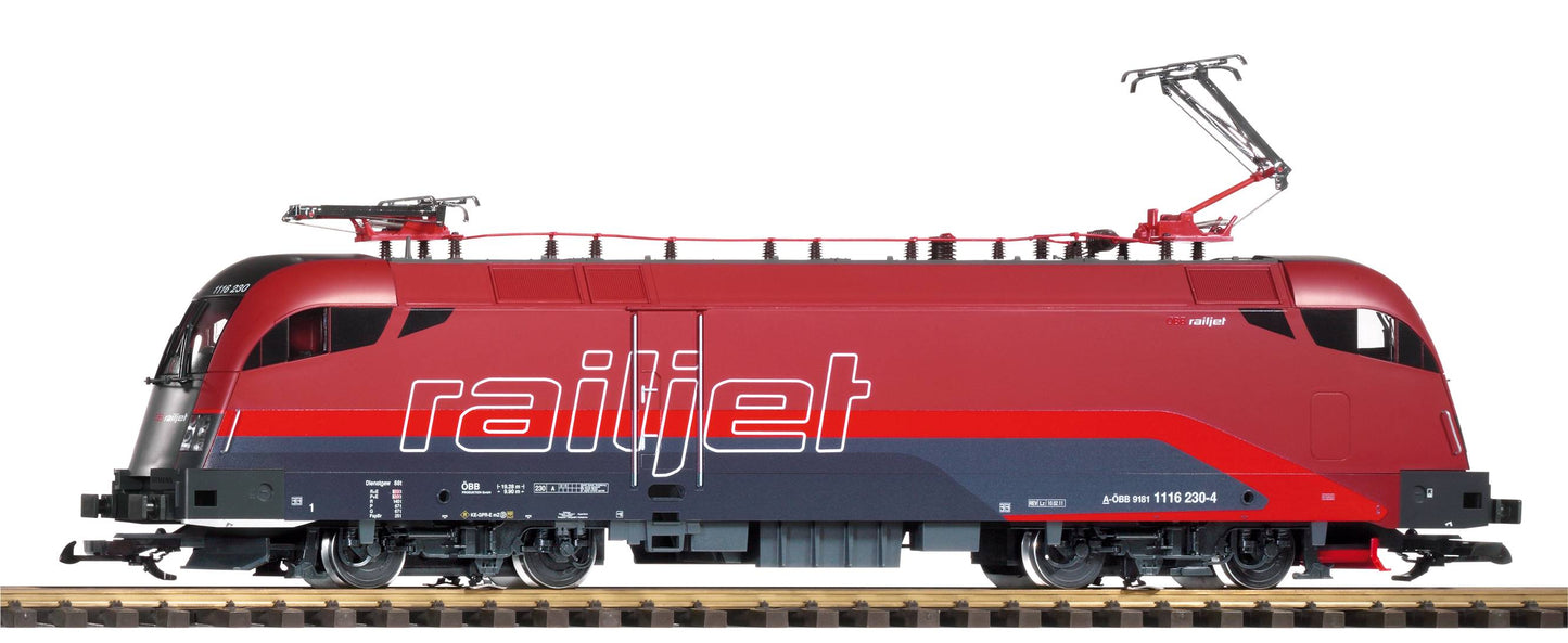 Piko 37400 G OBB VI Rh1116 Railjet Taurus Electric Locomotive with Sound