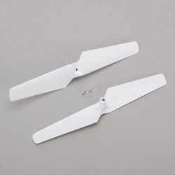 Blade 7407 Propeller, Clockwise & Counter-Clockwise, White: 180 QX HD, mQX