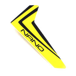 Blade BLH3320 Yellow Vertical Fin with Decal: nCP X