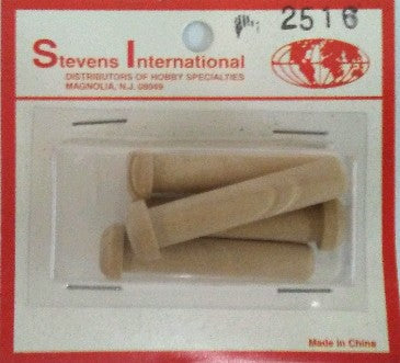Stevens International 2516 1-9/16”x5/16” Axles Wooden Pegs (Pack of 4)