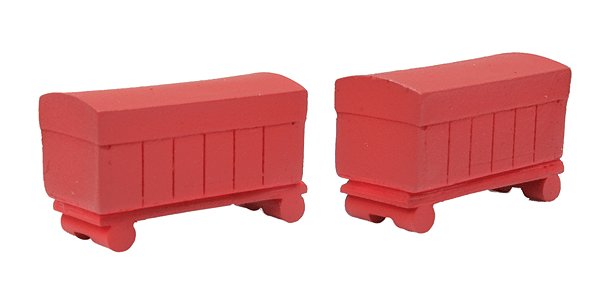 Micro Trains 79943930 Z Red Circus Wagon Load