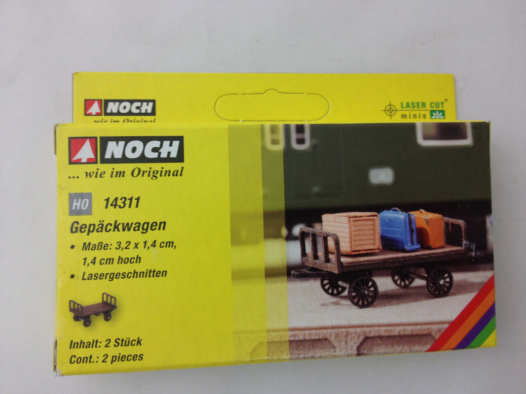 Noch 14311 HO Luggage Cart Building Kit