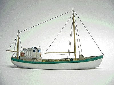 Sea Port Model Works H115 HO 1:87 Sardine/Coastal Freight Carrier 63’ Kit