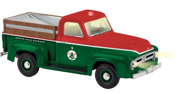 Lionel 6-81122 O North Pole Express Operating Railroad Inspection Truck w/ TMCC