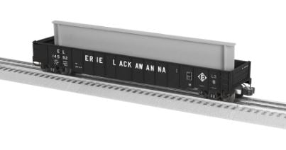 Lionel 682861 O Erie Lackawanna PS-5 Gondola's with Load