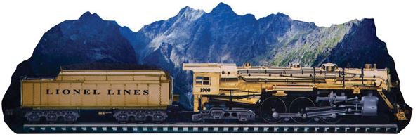 Lionel 9-42035 3D Gold 1900 with Mountain Scene