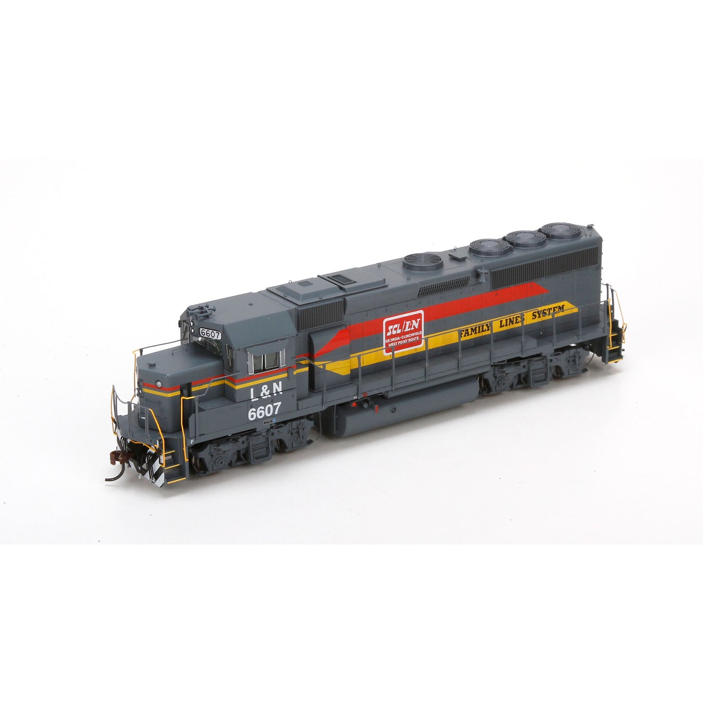 Athearn G40971 HO Louisville & Nashville GP40-2 Diesel Loco w/DCC & Sound #6607