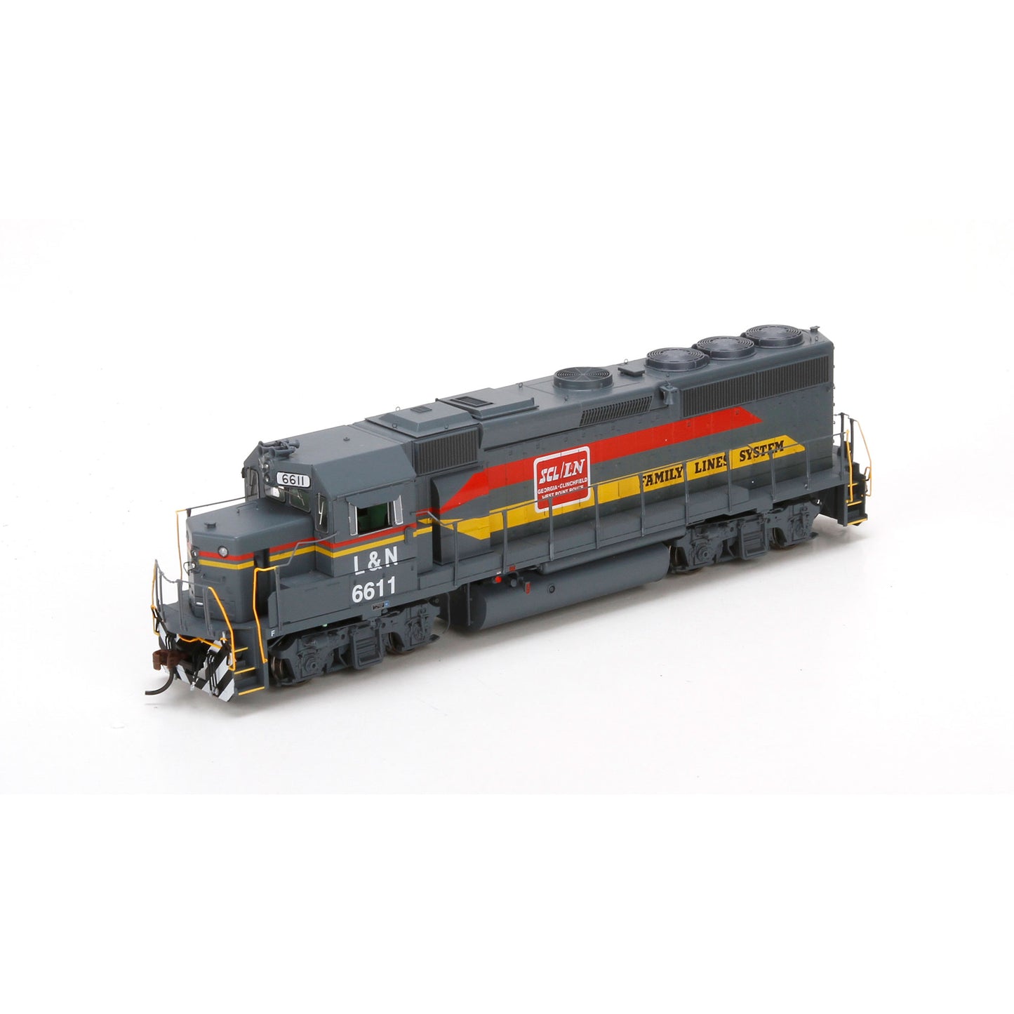 Athearn G40972 HO Louisville & Nashville GP40-2 Diesel Loco w/DCC & Sound #6611