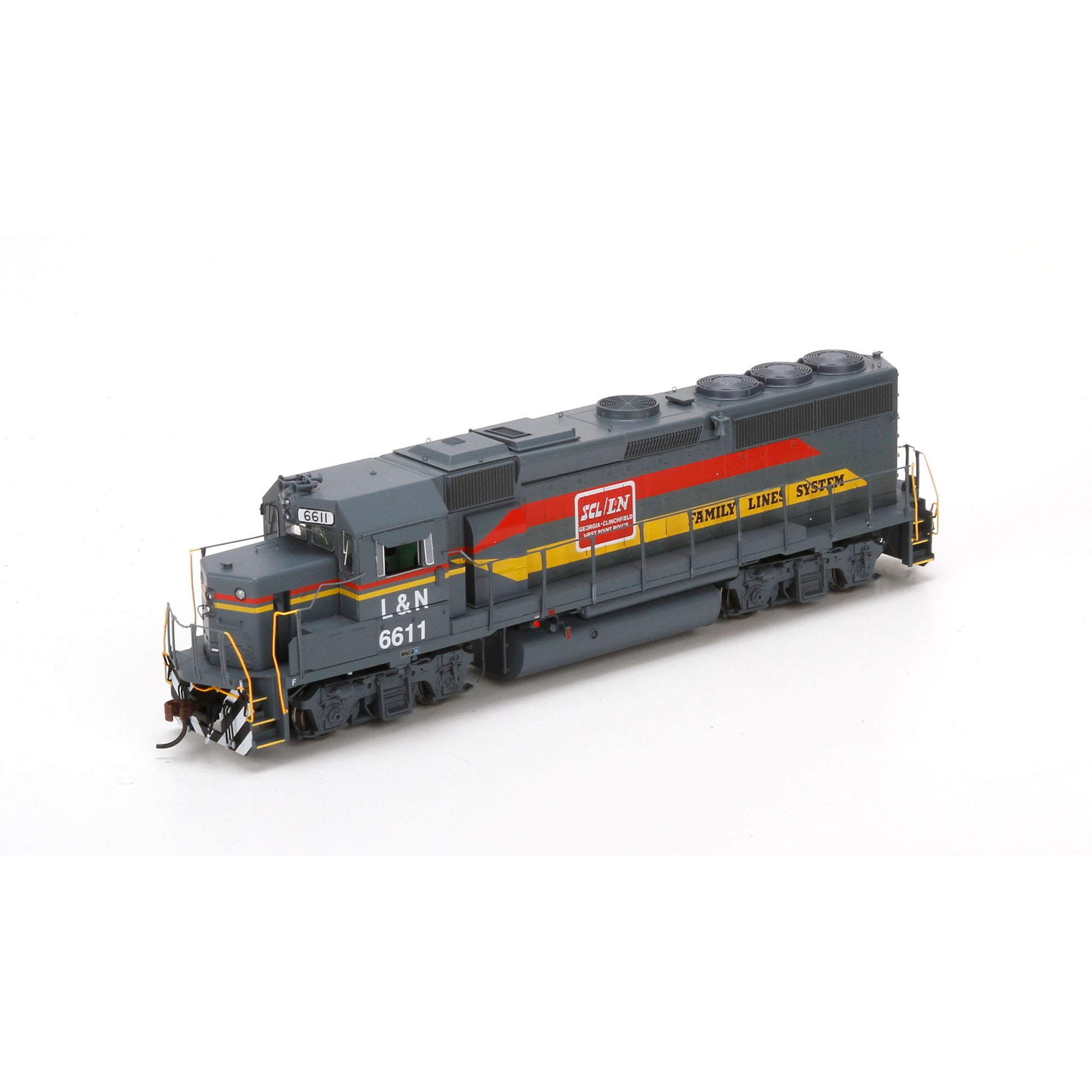Athearn G40972 HO Louisville & Nashville GP40-2 Diesel Loco w/DCC & Sound #6611