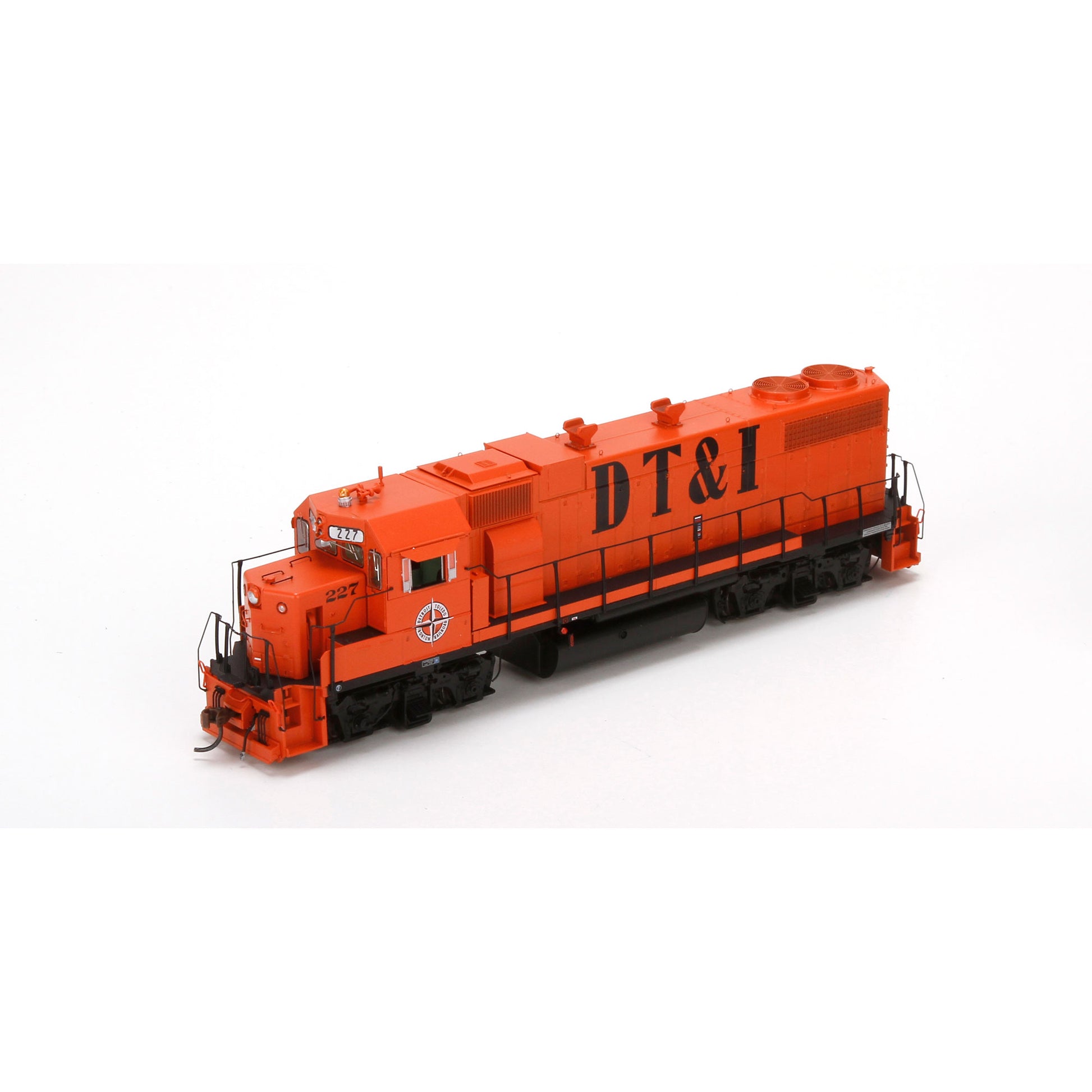 Athearn G65315 HO Detroit, Toledo & Ironton GP38-2 Phase 1a Diesel Loco #227