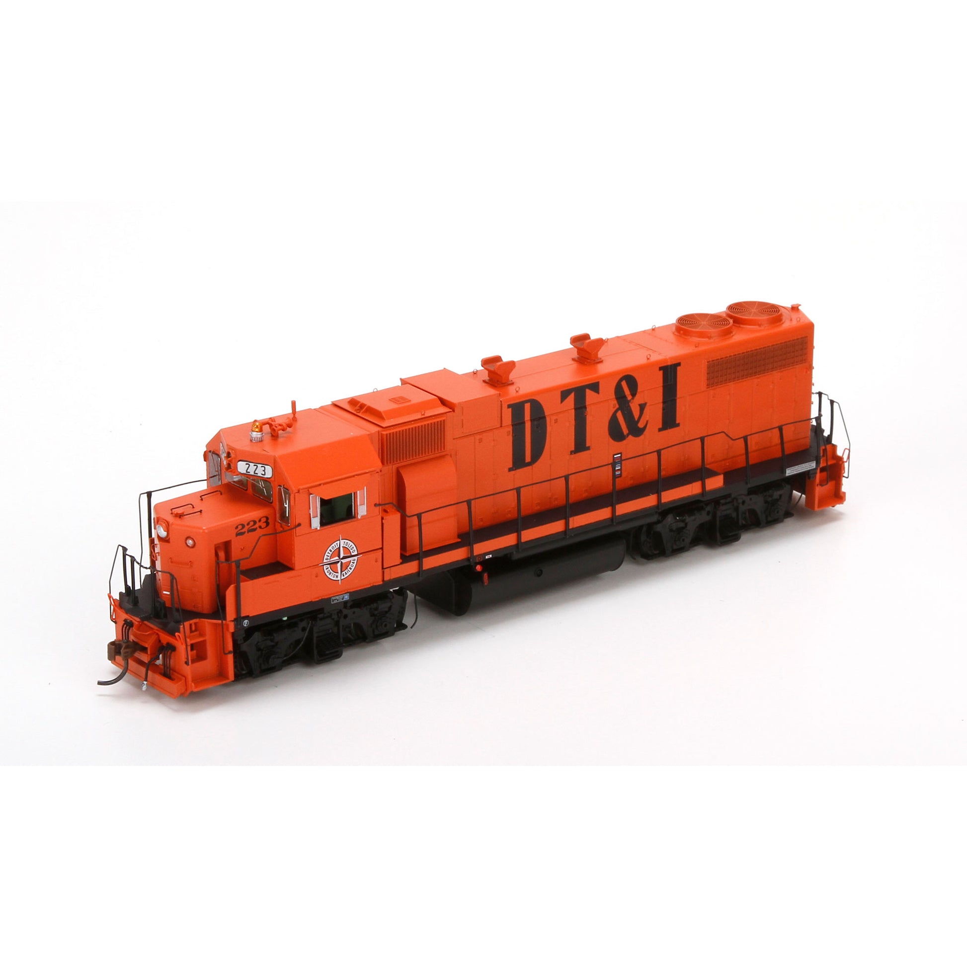 Athearn G65416 HO DT&I GP38-2 Phase 1a Diesel Locomotive w/DCC & Sound #223