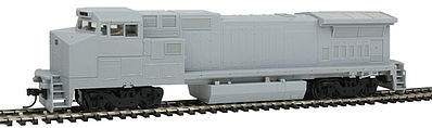 Atlas 10001831 HO Undecorated GE Dash 8-40BW Diesel Locomotive w/Sound & DCC
