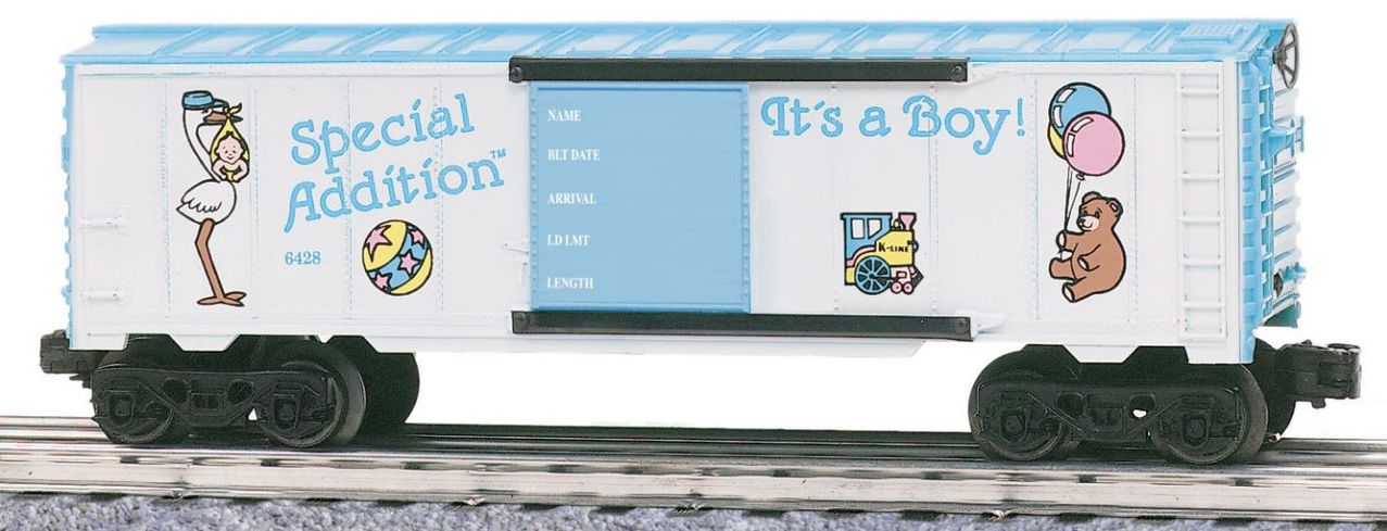 Lionel 6-21359 O Special Addition™ It's a Boy Boxcar