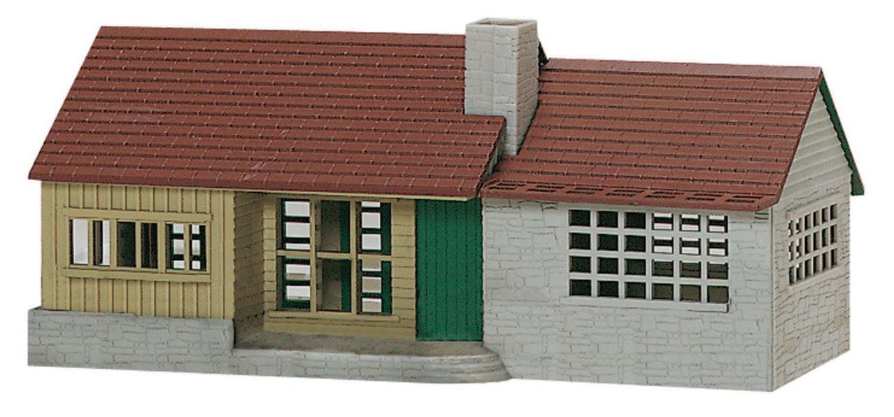 Lionel 6-21383 O Snap Together Suburban Ranch House Building Kit