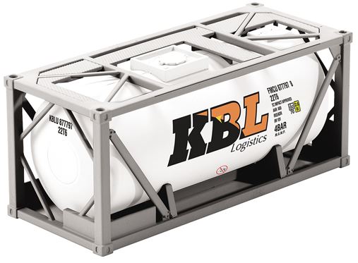 Lionel 6-22344 O KBL Logistics ISO Tank # 877797