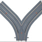 Lionel 6-21287 O SuperStreets "Y" Roadway Track Section