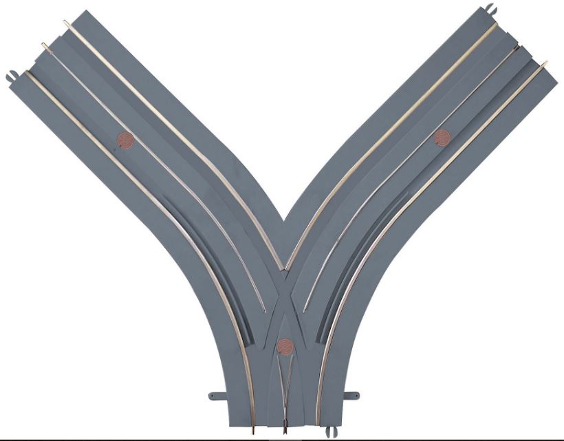 Lionel 6-21287 O SuperStreets "Y" Roadway Track Section