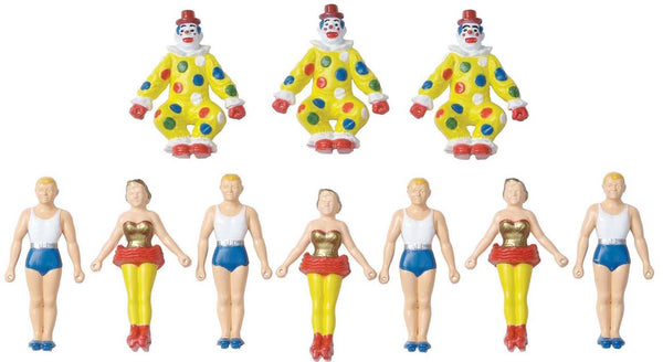 K-Line 6-21324 O By Lionel Acrobats & Clowns Circus Painted
