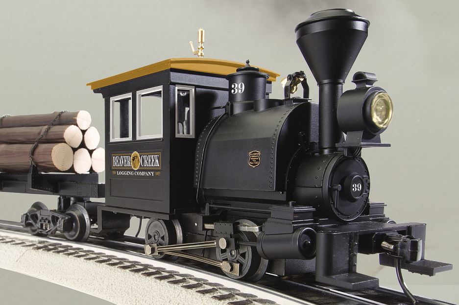 K-Line 6-21676 O Gauge Beaver Creek Logging Co. Porter Steam Engine #39