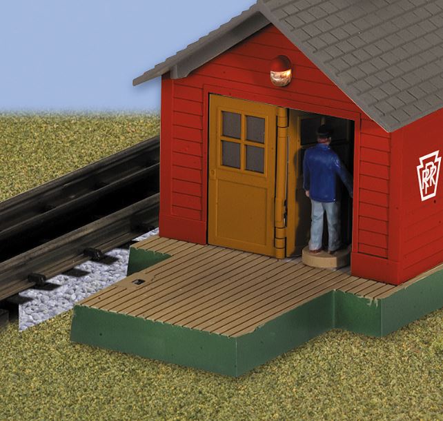 Lionel 6-22412 O PRR Operating Flagman's Shanty