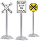 Lionel 6-21738 O Railroad Crossing Sign Pack (6)