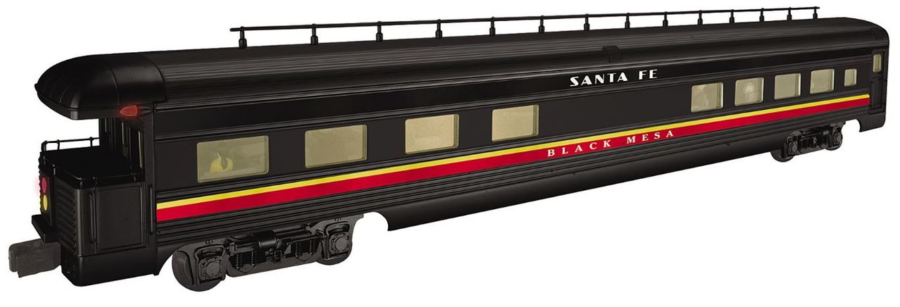 Lionel 6-21703 O Santa Fe Black Mesa 18" Aluminum Business Car